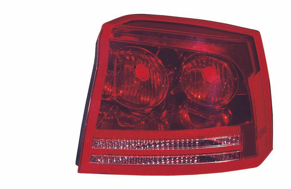 Feu arrière côté passager pour Dodge Charger 2006-2008, haute qualité, CH2819105