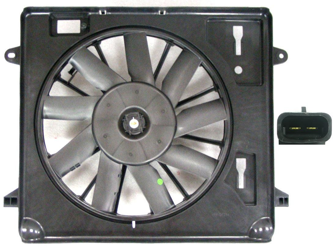 Ensemble ventilateur de refroidissement Jeep Wrangler 2007-2011, CH3112110
