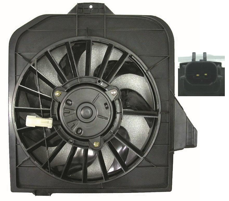Ensemble ventilateur de radiateur côté passager pour Chrysler Voyager 2001-2004, CH3113102