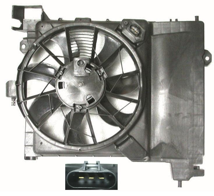 Ensemble ventilateur de climatisation Dodge Durango 2004-2005, CH3113105