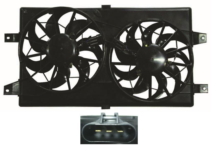 Ensemble ventilateur de refroidissement pour Dodge Stratus Sedan 2001-2006, CH3115122