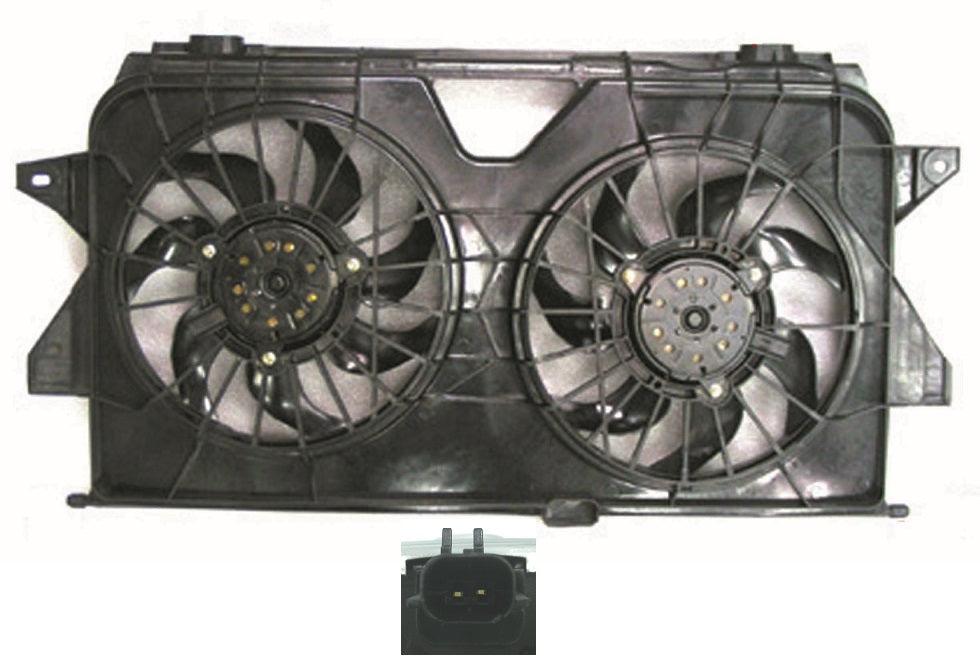 Ensemble ventilateur de refroidissement Dodge Caravan 2005-2007, CH3115145