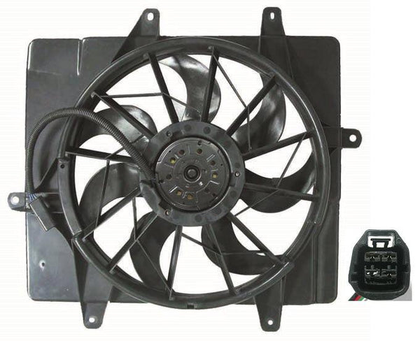 2006-2010 Chrysler Pt Cruiser Radiator Fan Assembly Without Turbo