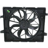 2011-2019 Jeep Grand Cherokee Radiator Fan Assembly (3.6/5.7/6.4L) For Models Without Heavy Duty Cooling Package Economy Quality