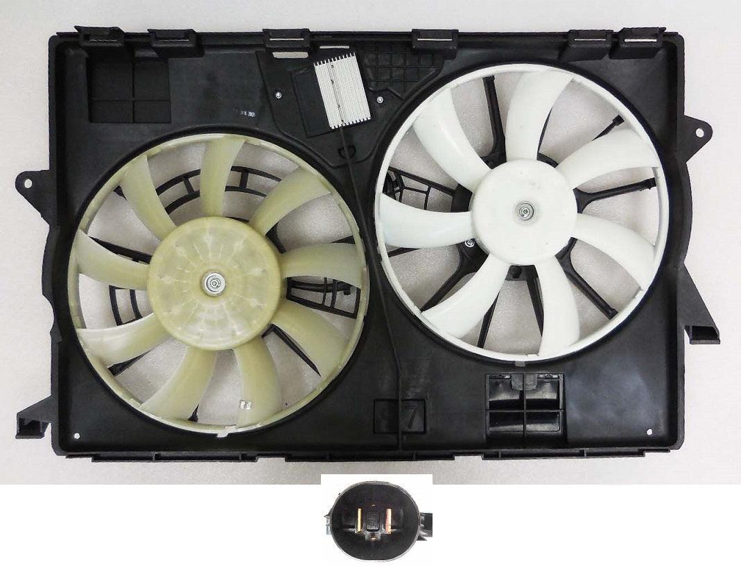 Ensemble ventilateur de refroidissement Jeep Cherokee 2014-2018 3.2L, double ventilateur, CH3115178