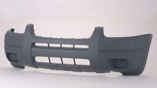 2001-2004 Ford Escape Bumper Front Black Textured Without Fog Without Moulding Xlt Model