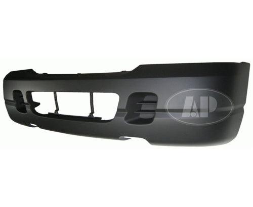 2003-2004 Ford Explorer Bumper Front Xls Expedition Without Flare/Fogs Textured