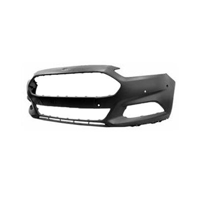 Pare-chocs avant Ford Fusion Energi 2013-2016 apprêté avec capteur, sans attelage de remorquage, qualité économique, FO1000681U