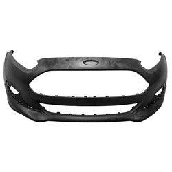 Pare-chocs avant apprêté pour Ford Fiesta Berline 2014-2019, sans aileron ni garniture chromée (sauf modèle ST), référence FO1000692C