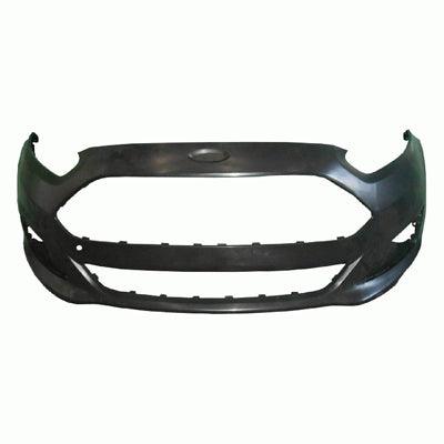 2014-2019 Ford Fiesta Sedan Bumper Front Primed Exclude St Capa