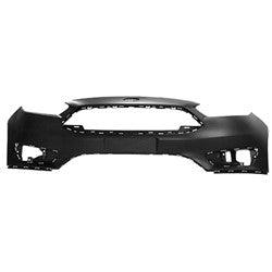 Pare-chocs avant apprêté pour Ford Focus 2015-2018 (sauf modèle ST), référence FO1000705C