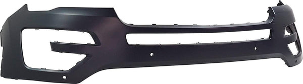2016-2017 Ford Explorer Bumper Front Primed Without Towith Park Assist/Camera With 4 Park Aid Holes