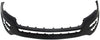 2016-2017 Ford Explorer Bumper Front Primed Without Towith Camera With 6 Sensors Capa