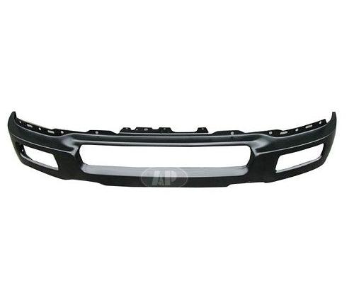 Pare-chocs avant Ford F150 2004-2006 en acier apprêté avec emplacement carré pour phare antibrouillard, FO1002391