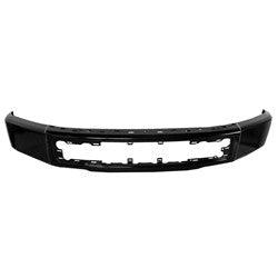 2015-2017 Ford F150 Bumper Face Bar Front Primed Without Fog Lamp Holes/End Caps