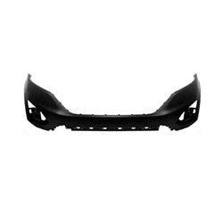 2015-2018 Ford Edge Bumper Upper Front Primed Without Aero Air Ducts/Sensor/Tow Hook Hole Capa