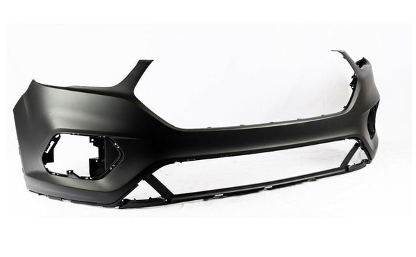 2017-2019 Ford Escape Bumper Upper Front Primed Without Auto Park Capa