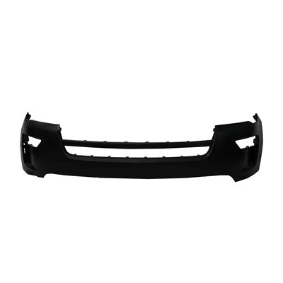 Pare-chocs avant supérieur apprêté pour Ford Explorer 2018-2019 avec attelage de remorquage sans capteur/trous pour aide au stationnement, référence Fo1014130C - Hunt Parts