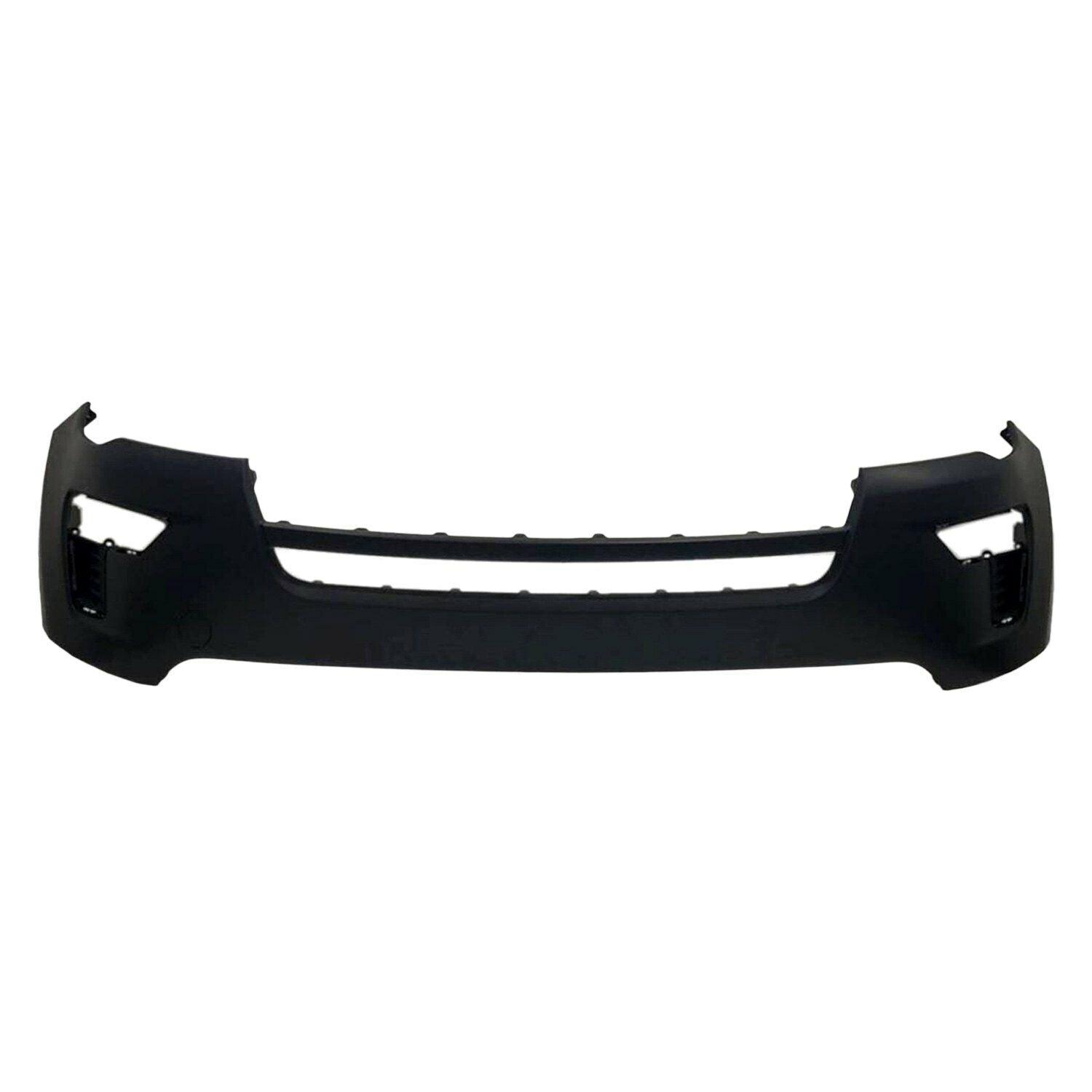 Pare-chocs avant supérieur Ford Explorer Limited 2018-2019 apprêté avec attelage de remorquage sans capteur/trous de stationnement, FO1014130