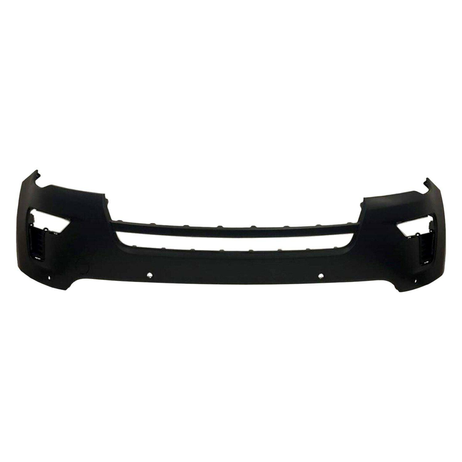 Pare-chocs avant supérieur apprêté pour Ford Explorer Limited 2018-2019 avec 4 trous pour l'aide au stationnement (sans capteur), FO1014132