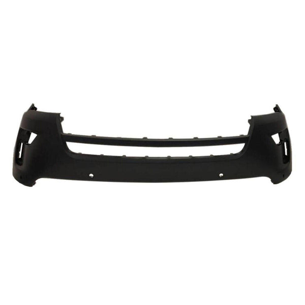2018-2019 Ford Explorer Limited Bumper Front Upper Primed Without Tow With 2 Sensor/4 Park Distance Holes