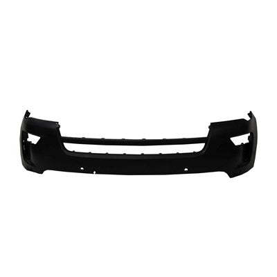 Bumper Front Upper Ford Explorer 2018-2019 Primed Without Tow With 2 Sensor/4 Park Distance Holes Capa , Fo1014133C