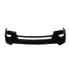 Bumper Front Upper Ford Explorer 2018-2019 Primed With Towith 2 Sensor/4 Park Distance Holes Capa , Fo1014134C