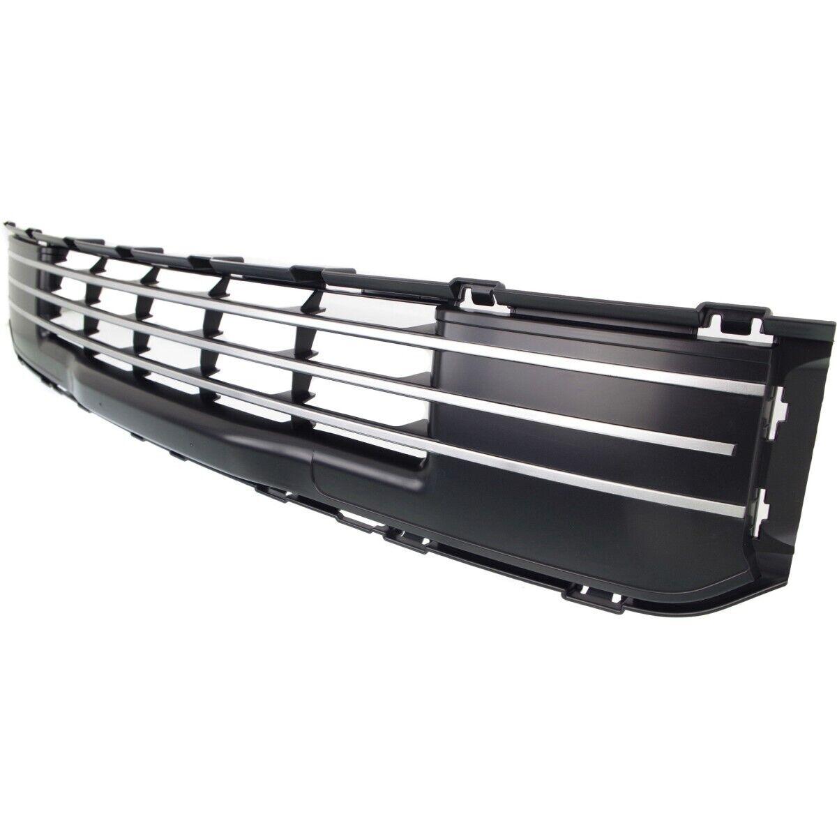 Calandre inférieure Ford Flex 2013-2019 avec barres de stationnement actives et garniture en nickel satiné, modèle SE/SEL, FO1036151