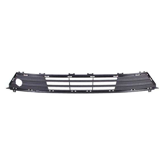 2017-2018 Ford Fusion Hybrid Grille Lower Center Matte Black With Engine Heater Gloss Black