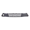 2017-2018 Ford Fusion Energi Grille Lower Center Matte Black With Engine Heater Gloss Black