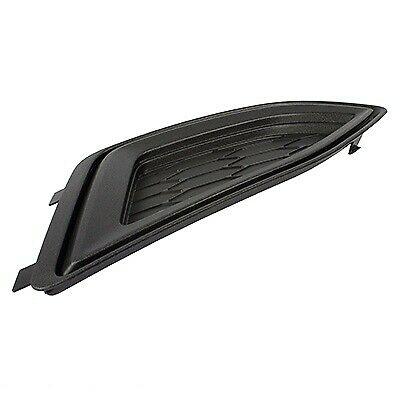 Driver Side Fog Light Cover For Ford Edge 2015-2018 - Black Poly Acrylic (Left)
