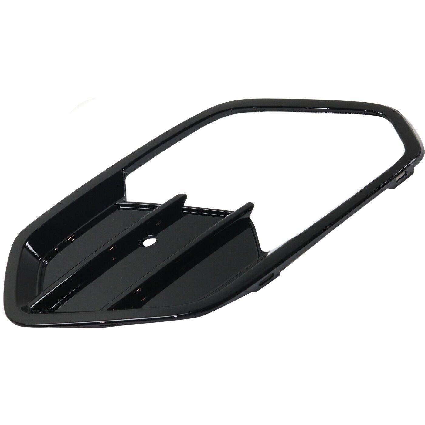 Cache antibrouillard avant côté conducteur pour Ford Escape 2017-2019, noir brillant, FO1038178