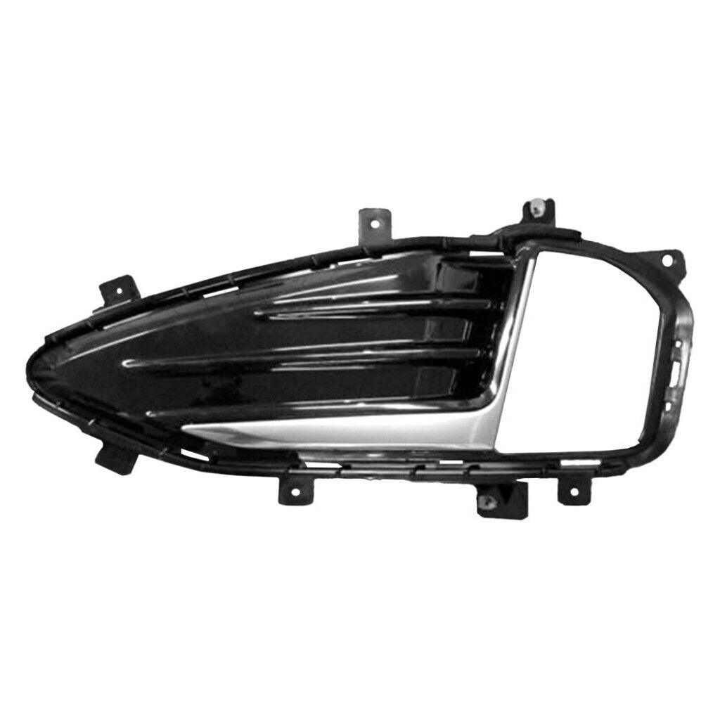 Enjoliveur de feu antibrouillard avant côté conducteur pour Ford Edge 2019-2021, noir métallisé avec moulure en aluminium satiné, modèle Sport, FO1038188