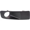 2006-2009 Ford Fusion Fog Lamp Bezel Front Passenger Side Black Smooth