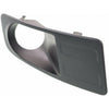 2006-2009 Ford Fusion Fog Lamp Bezel Front Passenger Side Black Smooth
