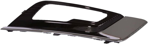 2017-2018 Ford Fusion Fog Lamp Bezel Front Passenger Side Ptd Glossy Black Exclude Sport