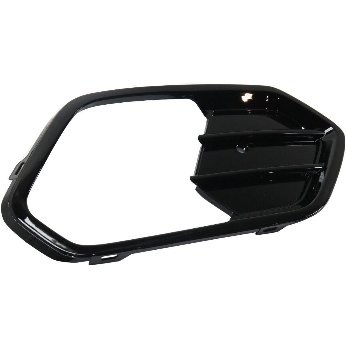 Cache antibrouillard avant côté passager pour Ford Escape 2017-2019, noir brillant, FO1039178