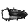 2019-2021 Ford Edge Fog Lamp Bezel Front Passenger Side Ptd Black With Satin Aluminium Moulding Sport Model