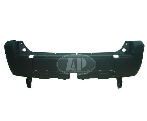 2005-2006 Ford Escape Bumper Rear Textured With Flare With Skid Plate Ltd-Xlt