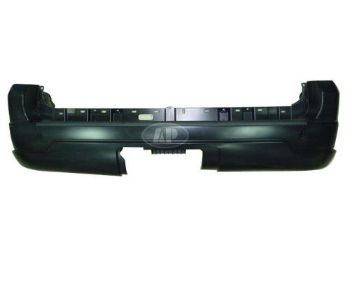 2005-2006 Lincoln Navigator Bumper Rear Primed Without Pre-Drilled Park Hole Capa