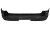 2007-2010 Ford Explorer Bumper Rear Textured With Plate Hole Without Sensor Xlt Model