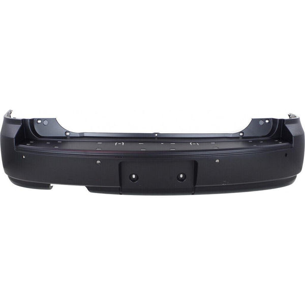 2010-2012 Ford Flex Bumper Rear Primed Without Turbo With Sensor Without Tow (Single Exht Cut On Driver Side)