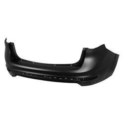 Pare-chocs arrière apprêté pour Ford Fiesta Berline 2014-2019, sans trou pour capteur, FO1100704