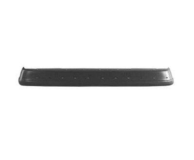 1992-2004 Ford Econoline Bumper Face Bar Rear Ptm With Pad Hole Without Step