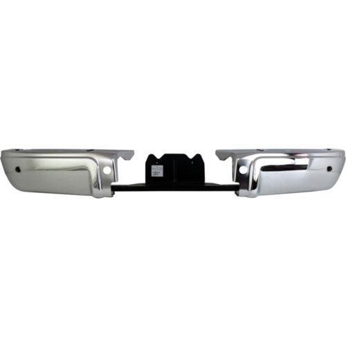 Pare-chocs arrière chromé pour Ford F450 (2008-2016) avec barre de renfort et trou pour capteur, FO1102368