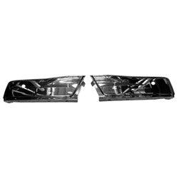 Pare-chocs arrière chromé avec capteur, côté conducteur et côté passager, pour Ford F150 Police Responder 2018-2020, référence FO1102381