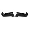 2017-2021 Ford F350 Bumper Face Bar Rear Driver Side/Passenger Side (Set) Black Steel Without Sensor Holes
