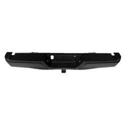 2015-2020 Ford F150 Bumper Rear Assembly Black With Black Pad With Max Tow Hitch Without Sensor