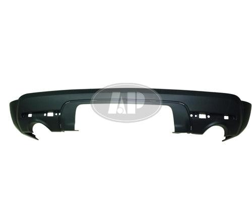 2013-2015 Ford Explorer Sport Bumper Rear Lower Textured With Tow Without Sensor Capa
