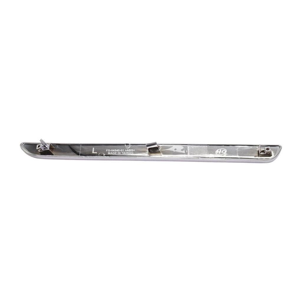 Moulure de pare-chocs arrière côté conducteur Ford Explorer Limited 2018-2019 Nickel satiné, FO1146104